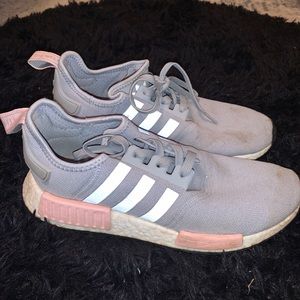 Adidas pink and grey NMDS